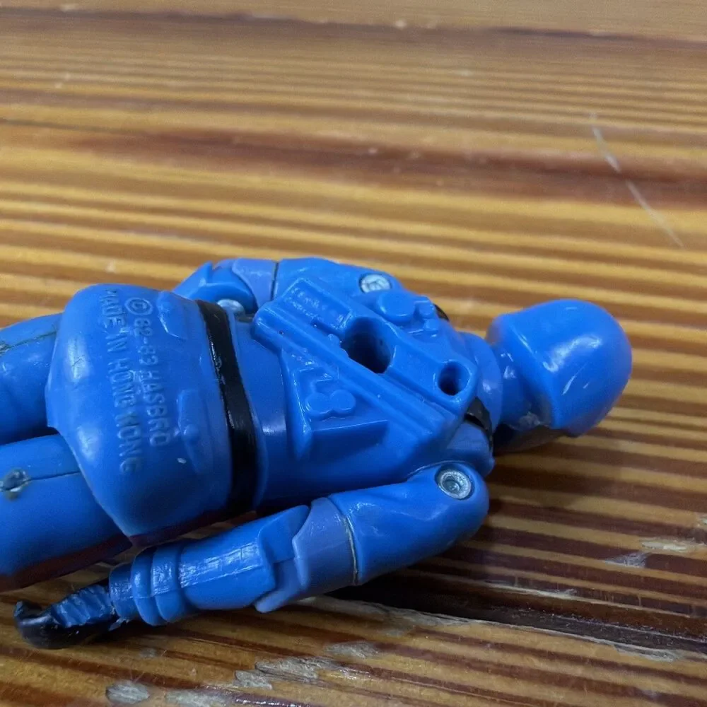 Vintage GI JOE 1982 - 83 COBRA COMMANDER ~ TIGHT SWIVEL JOINTS Broken Crotch